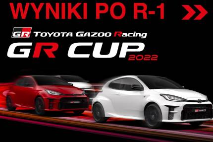 Wyniki TOYOTA GR CUP po 1. rundzie